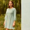 Soft Mist (Double Gauze Melange) - ECO - Ice Blue