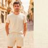 Soft Mist (Double Gauze Melange) - ECO - Natural Beige
