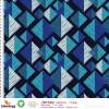 Tangram - GOTS - blue variations