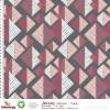 Tangram - GOTS - grey-pink-wine red