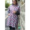 Tangram - GOTS - grey-pink-wine red