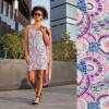 Vintage Vibes (Viscose-Lycra) - ECO - flieder