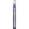 Wool crochet hook without handle 14cm, 9.00mm, grey